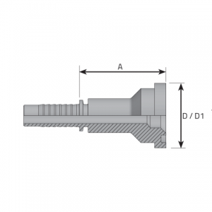 Flange code 61 3000psi. (FDL)